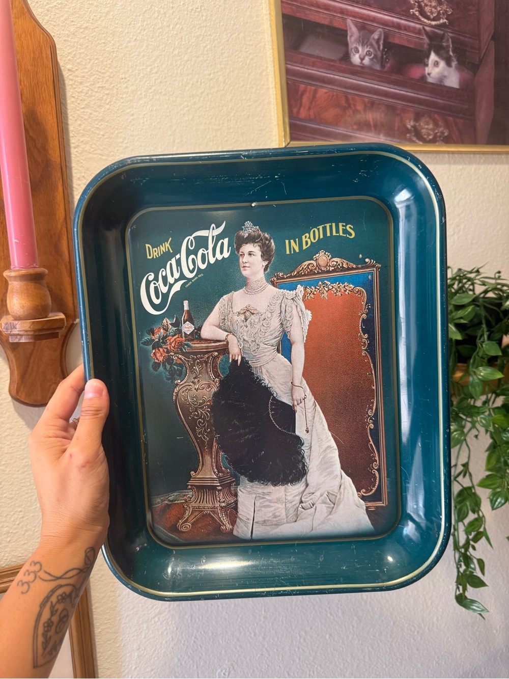 Coca Cola 75th anniversary tray